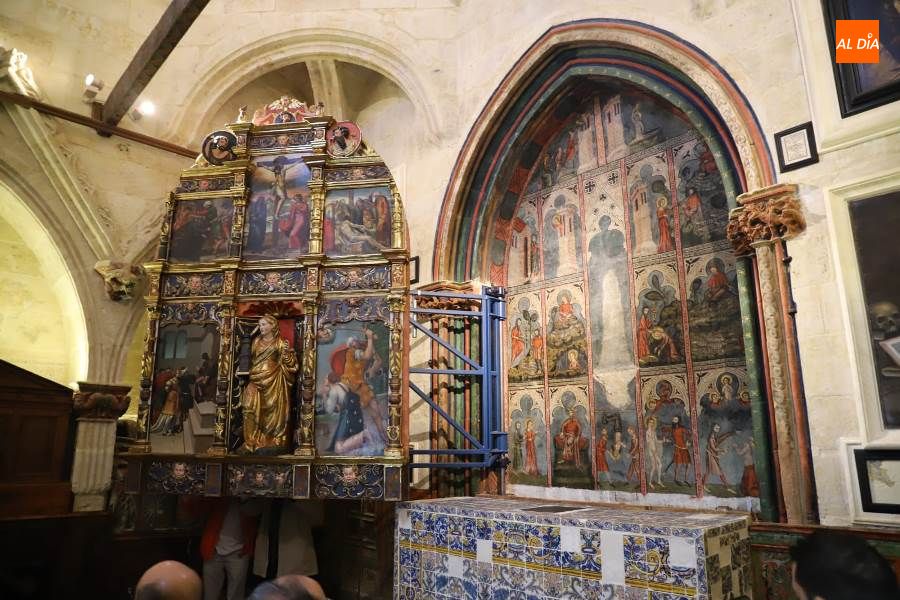 La Catedral Vieja Recupera Unas Pinturas Murales G Ticas Ocultas