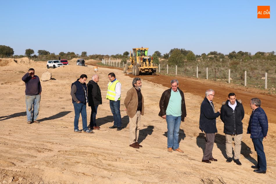 La Junta acomete las obras de concentración parcelaria en Sobradillo