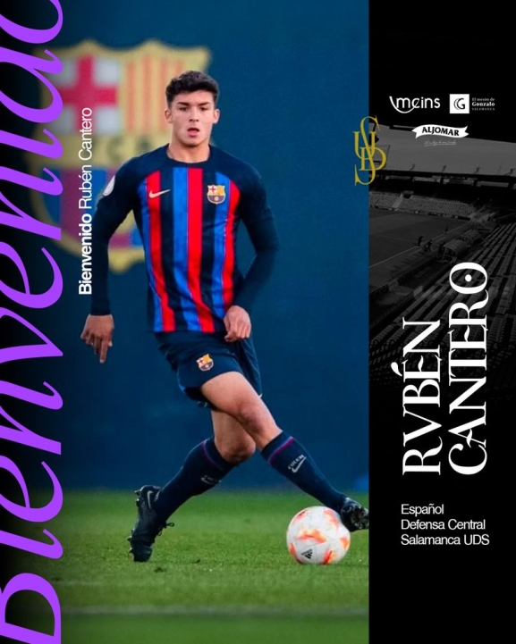 Rub N Cantero Nuevo Jugador Del Salamanca Uds Salamancartv Al D A