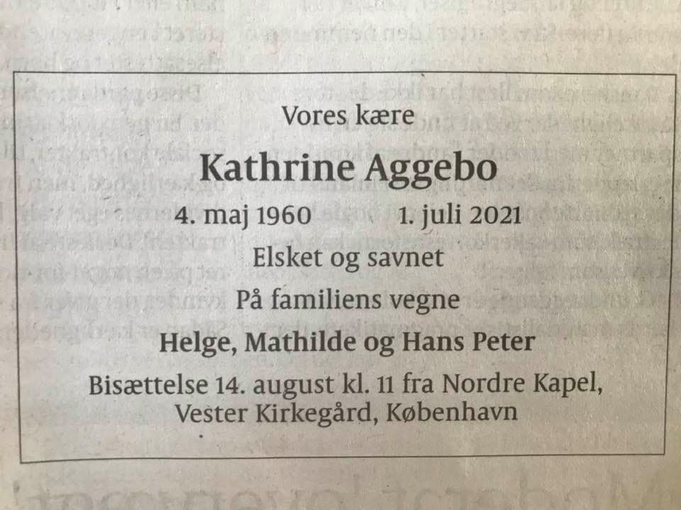 Helge Krarup y sus haikus para despedir a Kathrine | Imagen 2