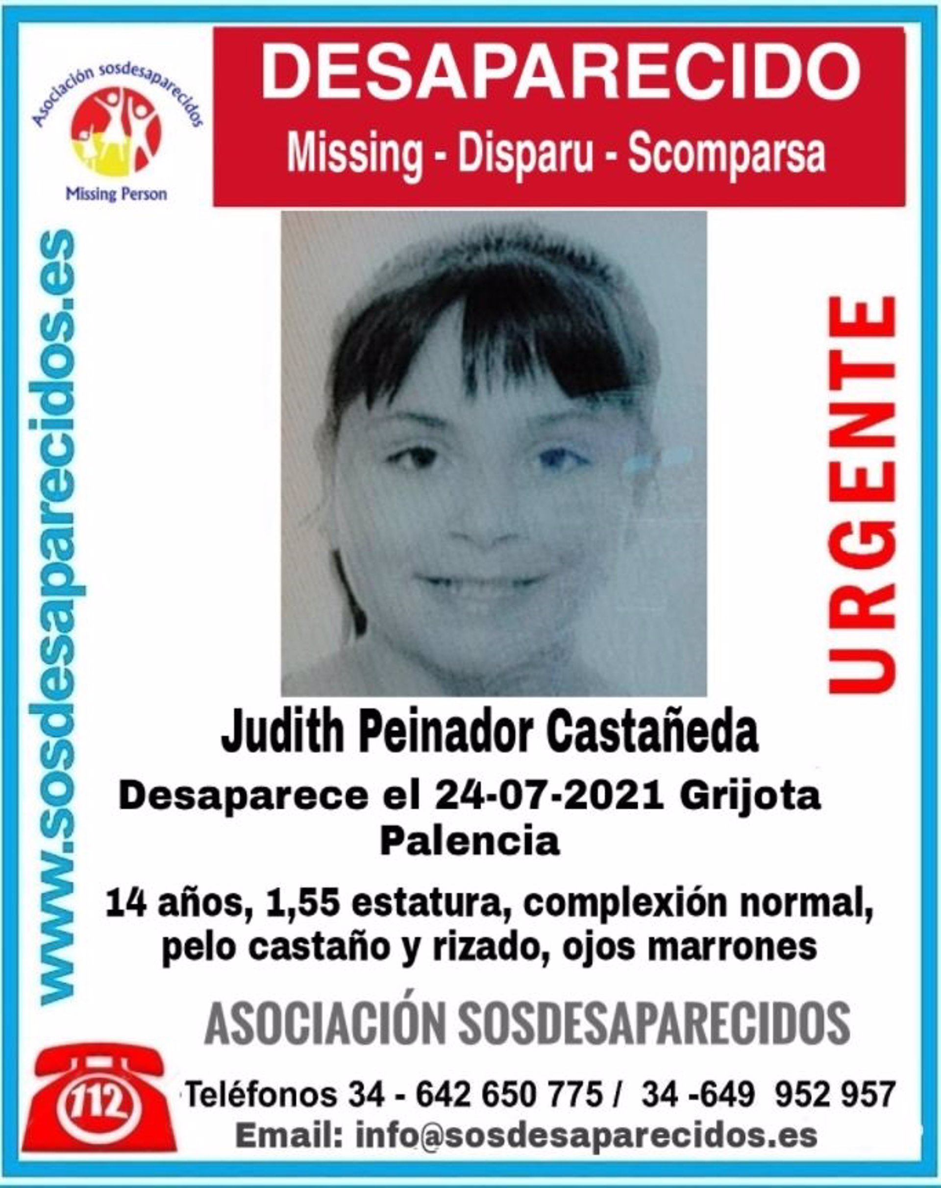 Buscan a una menor de 14 a&ntilde;os desaparecida en Palencia   | Imagen 1