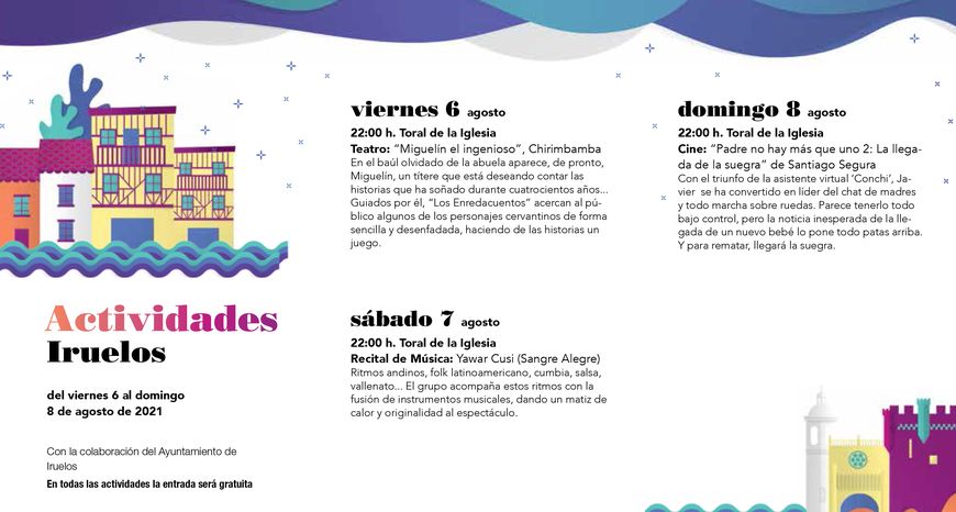 Iruelos, Saldeana, Sobradillo y Villares de Yeltes acogen esta semana las Noches de Cultura   | Imagen 1