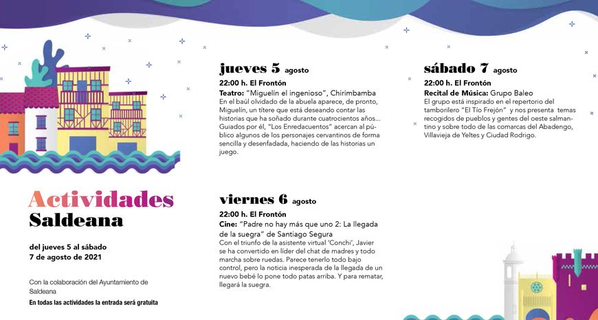 Iruelos, Saldeana, Sobradillo y Villares de Yeltes acogen esta semana las Noches de Cultura   | Imagen 2