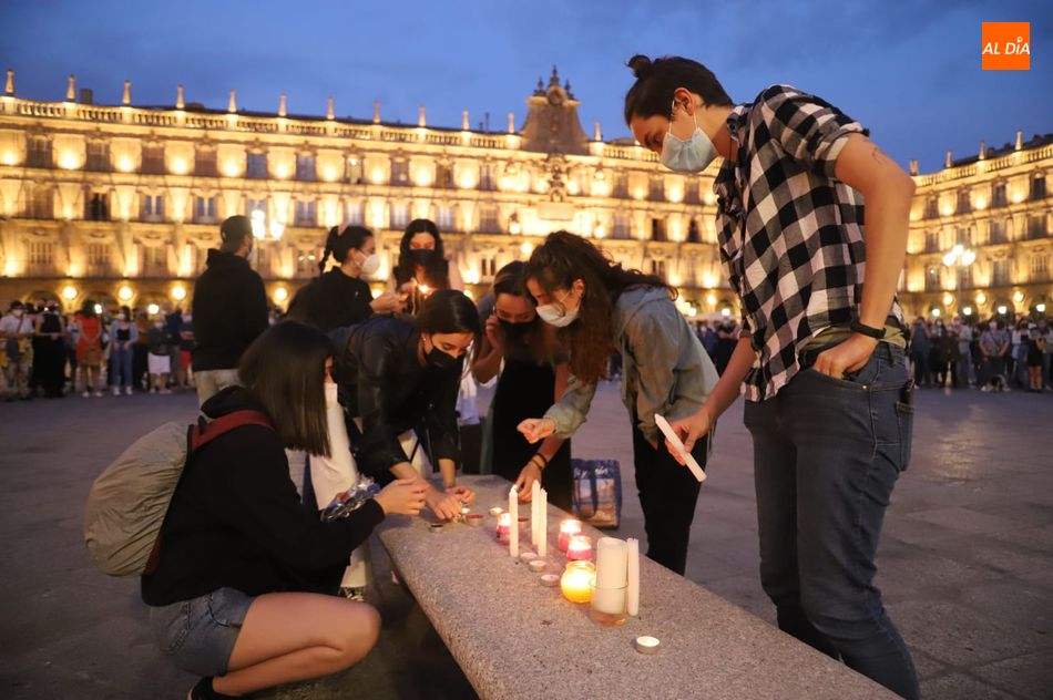Foto 5 - Concentración en Salamanca en protesta contra las violencias machistas 