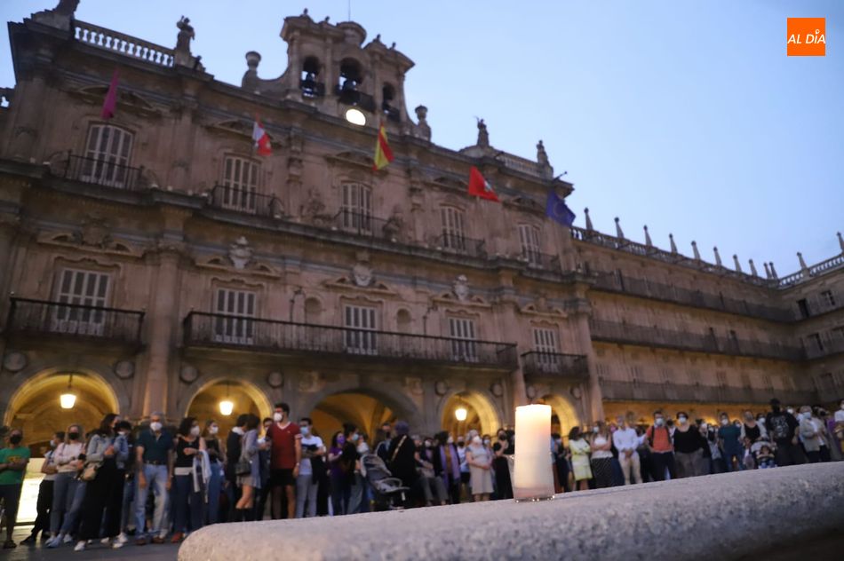Foto 3 - Concentración en Salamanca en protesta contra las violencias machistas 