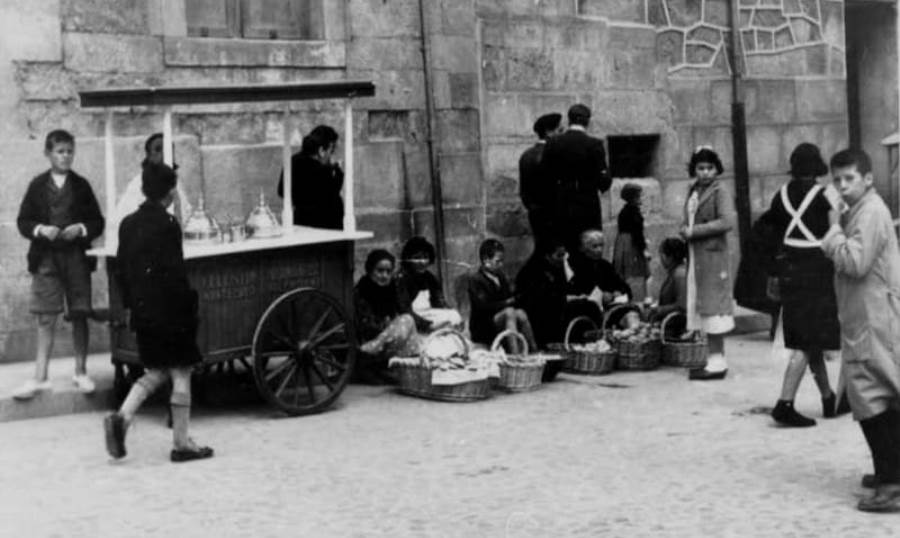 Foto 1 - La venta ambulante en la calle Pozo Amarillo