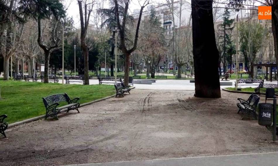 El Ayuntamiento de Salamanca cierra los parques por el fuerte viento causado por ‘Justine’