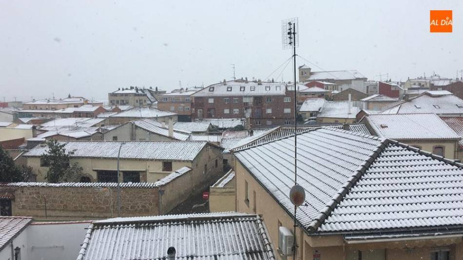 Foto 1 - Previsión de nieve para Salamanca por encima de los 800 metros