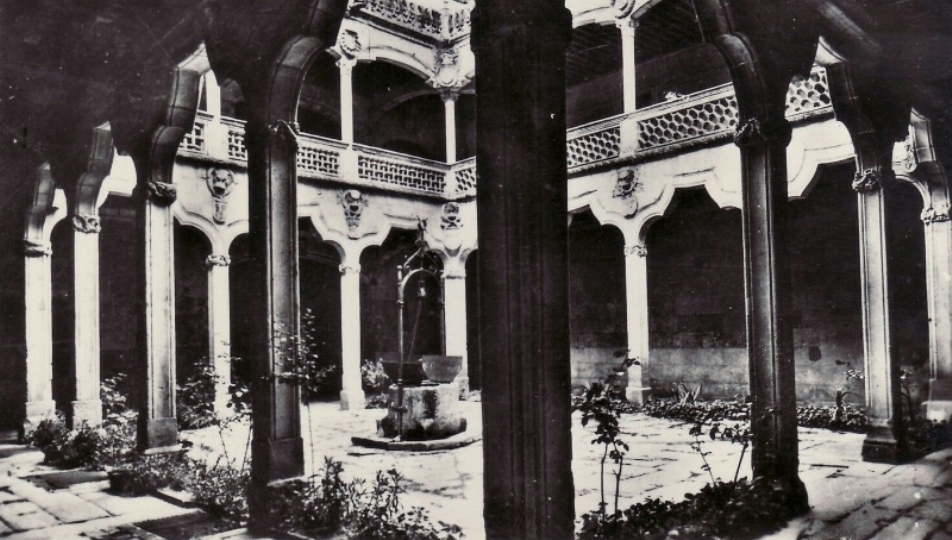 El patio de la Casa de las Conchas, un sue&ntilde;o hecho realidad en el siglo XV