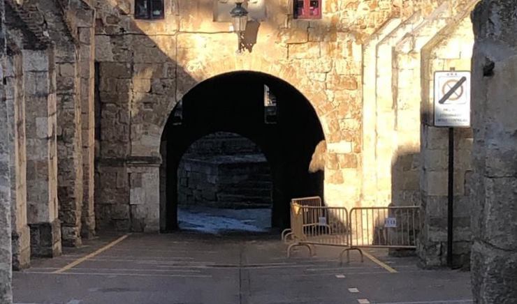 La Puerta de La Colada sufre nuevos desprendimientos en uno de sus laterales  