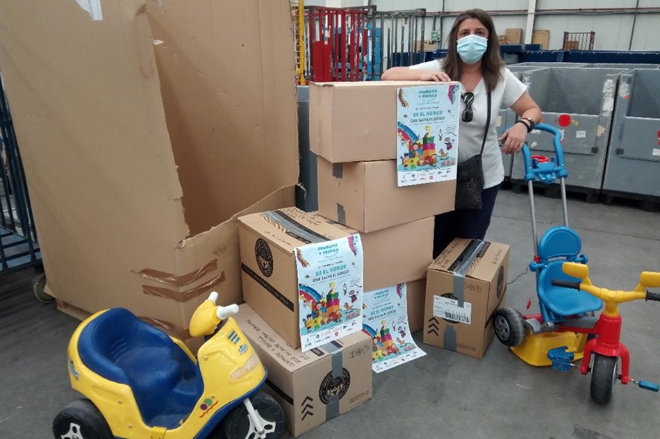 Carbajosa, a través de Ciudad de los Niños, dona 150 juguetes para la campaña solidaria...