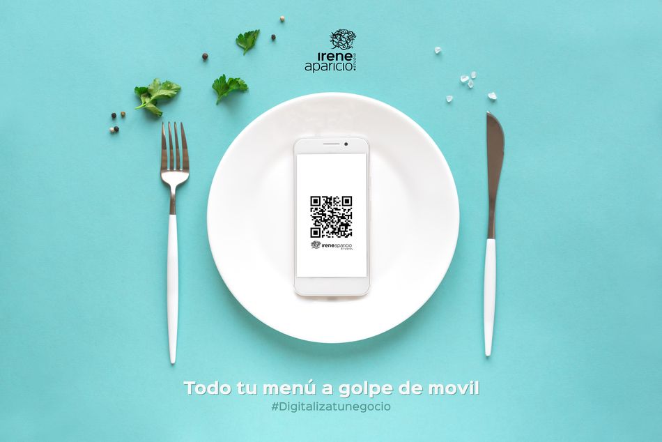 Foto 1 - Irene Aparicio Studio propone cartas digitales QR y manteles desechables con menús impresos para...