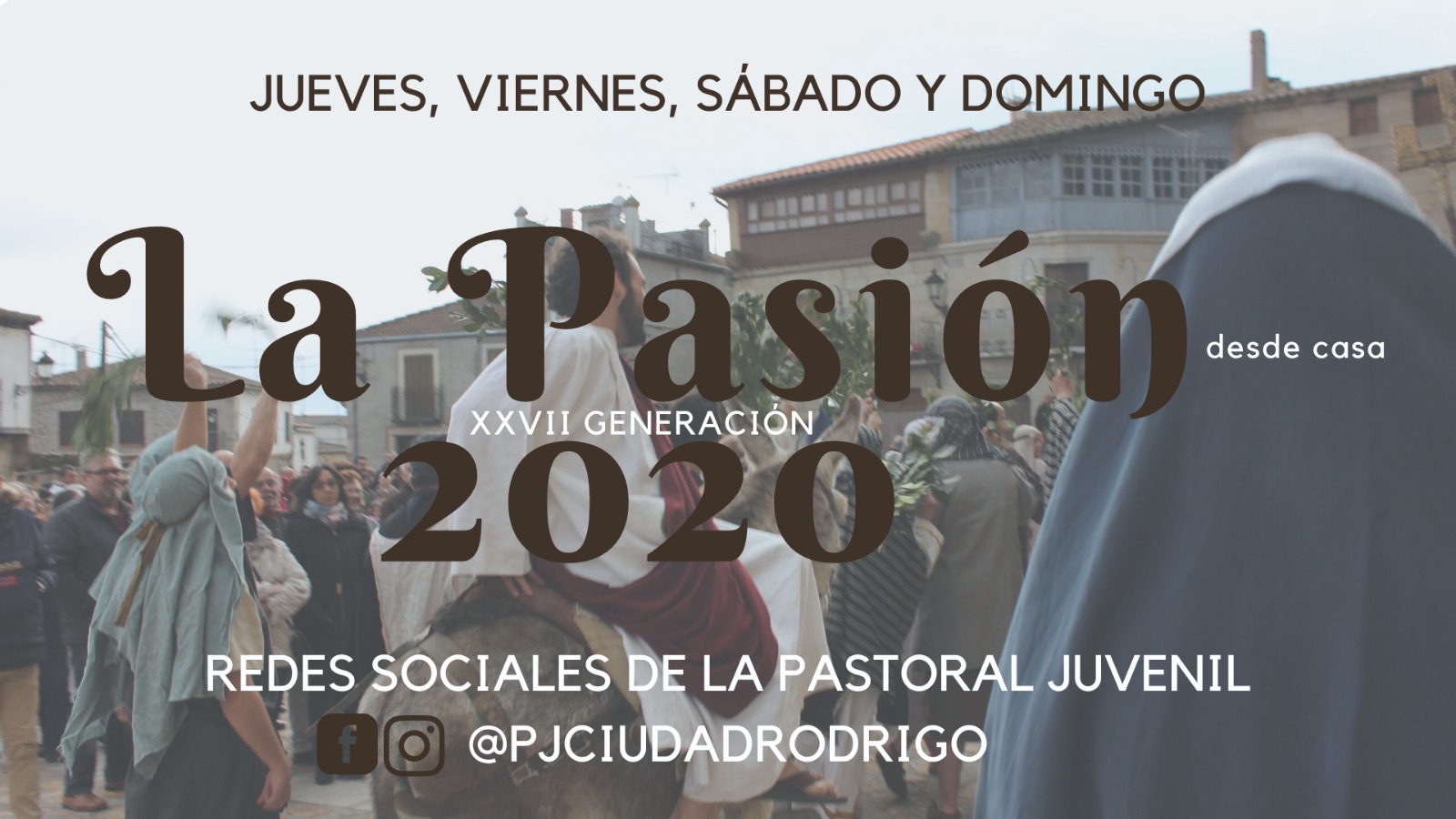 Foto 1 - La Pastoral Juvenil rememorará la Semana Santa los próximos días en sus redes sociales  