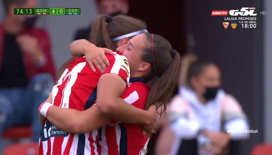 Foto 3 - Carmen Álvarez Sánchez debuta en la máxima categoría del fútbol femenino marcando un gol  