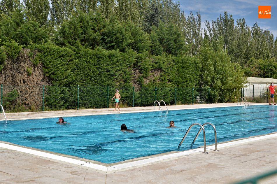 Una de las piscinas del recinto municipal de la Aldehuela
