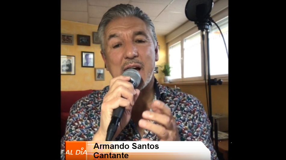 El cantante salmantino Armando Santos dedica a todos su ‘Color Esperanza’
