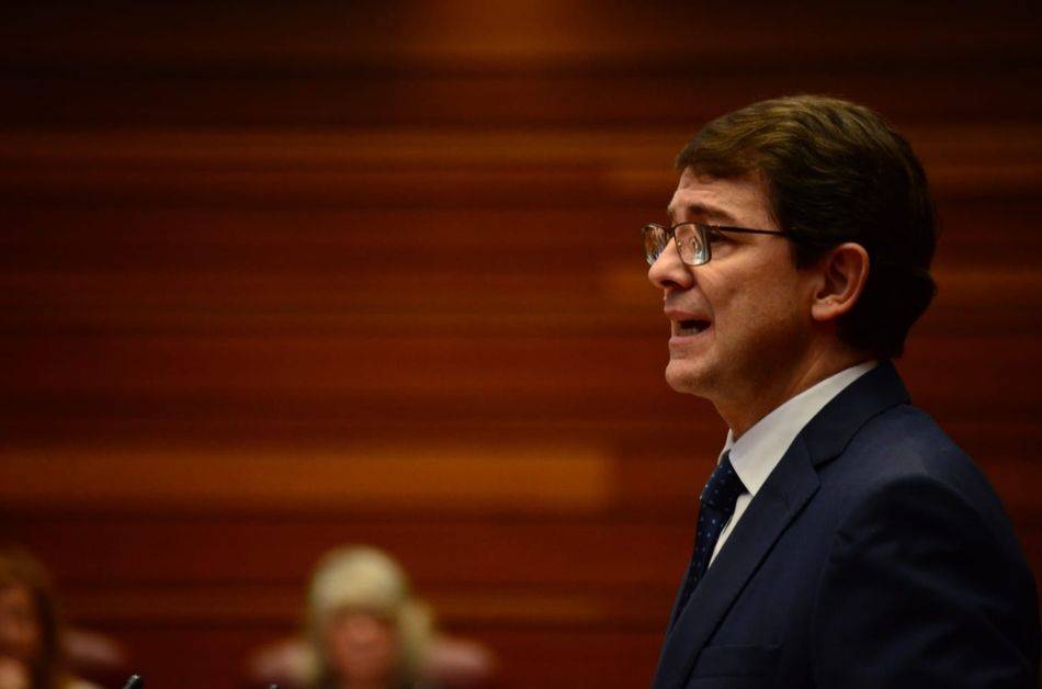 Alfonso Fernández Mañueco, presidente de la Junta de Castilla y León