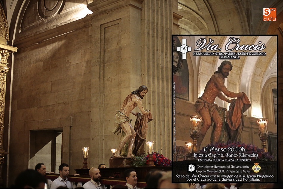 Foto 1 - Jesús Flagelado recorrerá el Claustro de la Pontificia en solemne Vía Crucis  