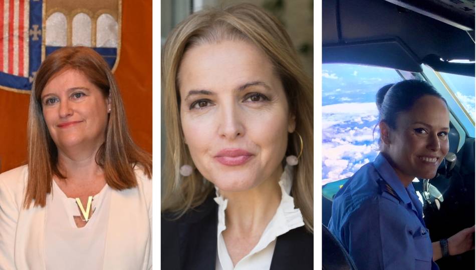 Susana Marcos, Beatriz Domínguez y Lourdes Losa, las tres mujeres que serán homenajeadas el 9 de marzo en el Liceo