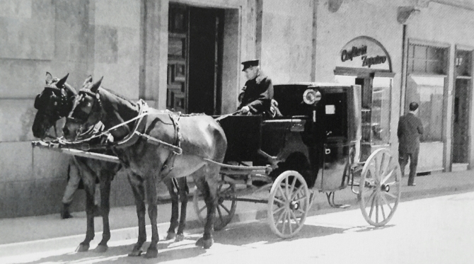 Los coches de caballos en la Salamanca del XIX
