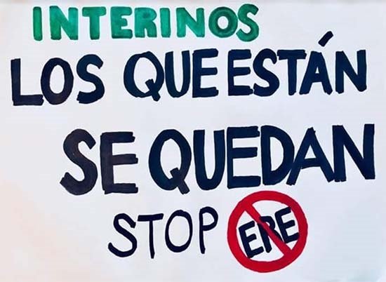 El Colectivo de Empleados Públicos en Abuso de Temporalidad convoca manifestación en Madrid / Europa Press