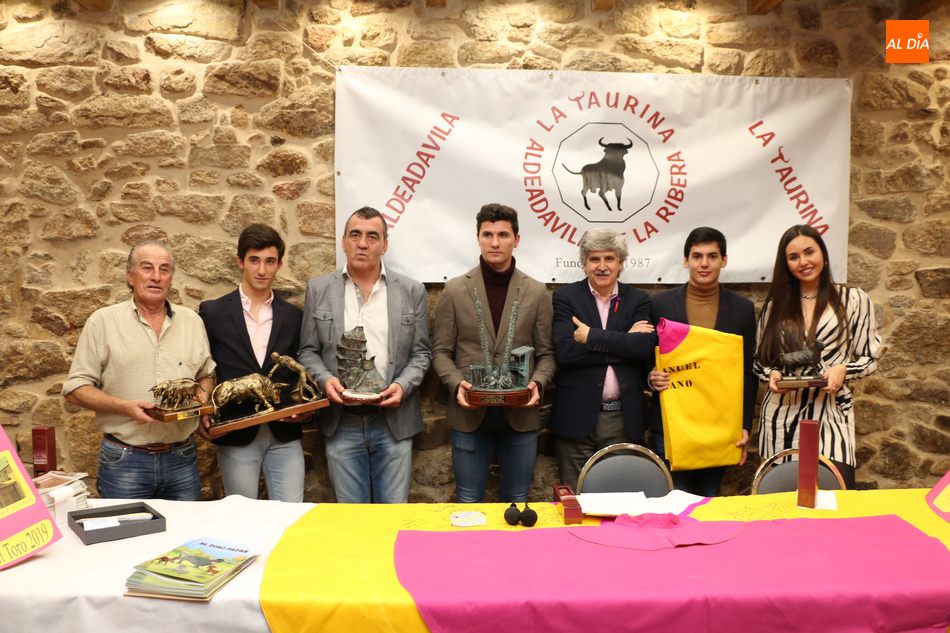 Galardonados en los Premios de las Fiestas del toro 2019 de Aldeadávila de la Ribera / CORRAL