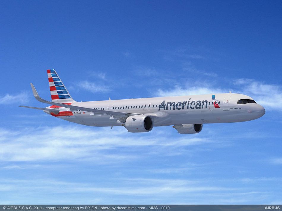 A321XLR de American Airlines - AIRBUS - Archivo