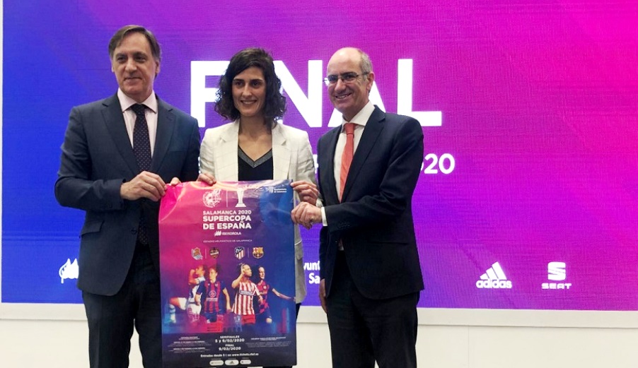 Presentación de la Supercopa femenina que acogerá Salamanca en Fitur