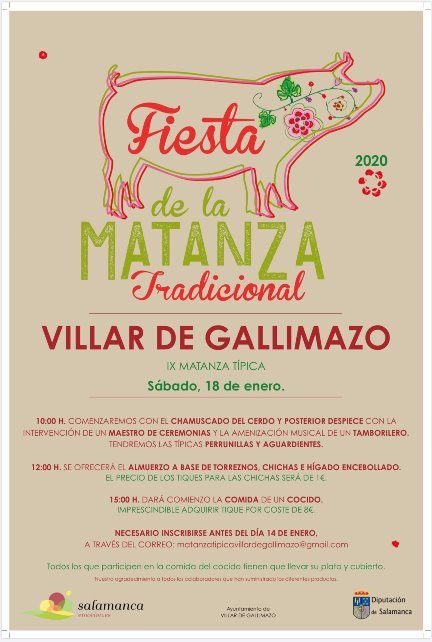 Foto 4 - Cabrillas, Galinduste, Villanueva del Conde y Villar de Gallimazo preparan su Fiesta de la Matanza
