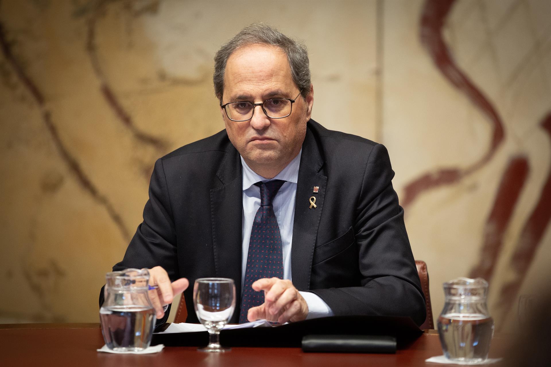 El presidente de la Generalitat, Quim Torra / Europa Press