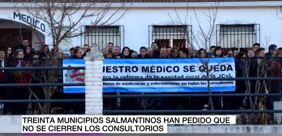 La Sexta tambi&eacute;n se hace eco de las protestas sanitarias de la comarca de Ciudad Rodrigo  
