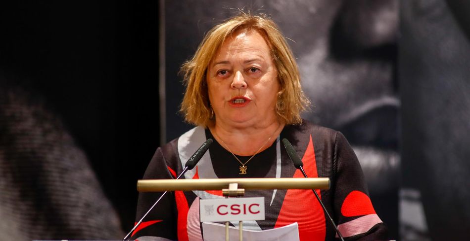 La presidenta del Consejo Superior de Investigaciones Científicas (CSIC), Rosa Menéndez. Foto
