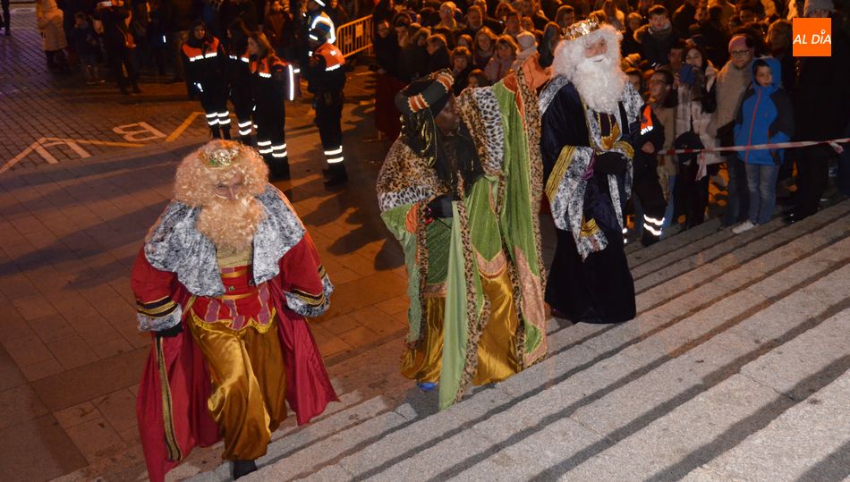 Noche mágica en Béjar con la llegada de los Reyes Magos