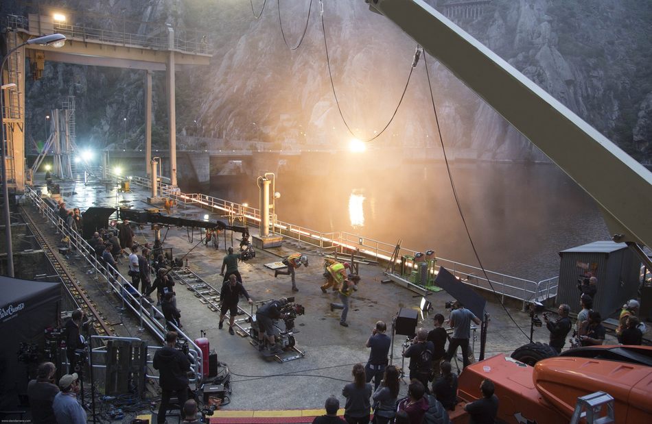 Foto 2 - Cómo la presa de Aldeadávila se convirtió en escenario de la nueva entrega de ‘Terminator’  