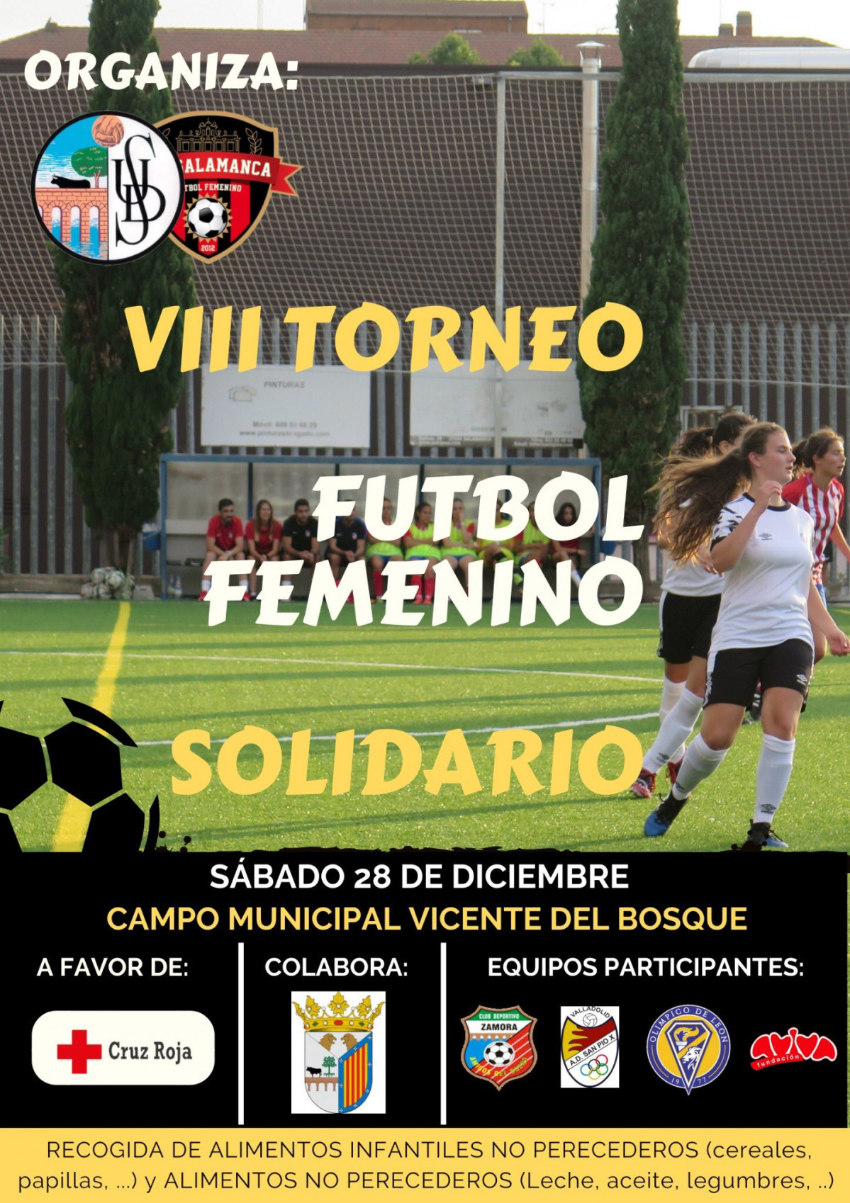 Foto 2 - El Salamanca UDS Femenino celebra un torneo solidario en el Vicente del Bosque