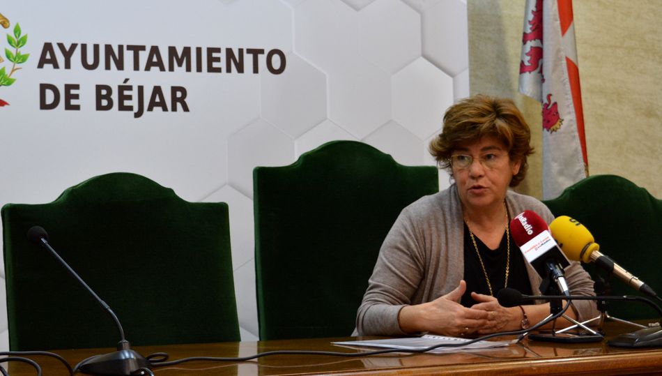 Mª Elena Martín, alcaldesa de Béjar