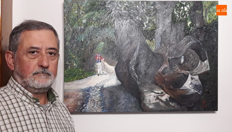 José Manuel Guarido impulsa su faceta artística como pintor tras la jubilación