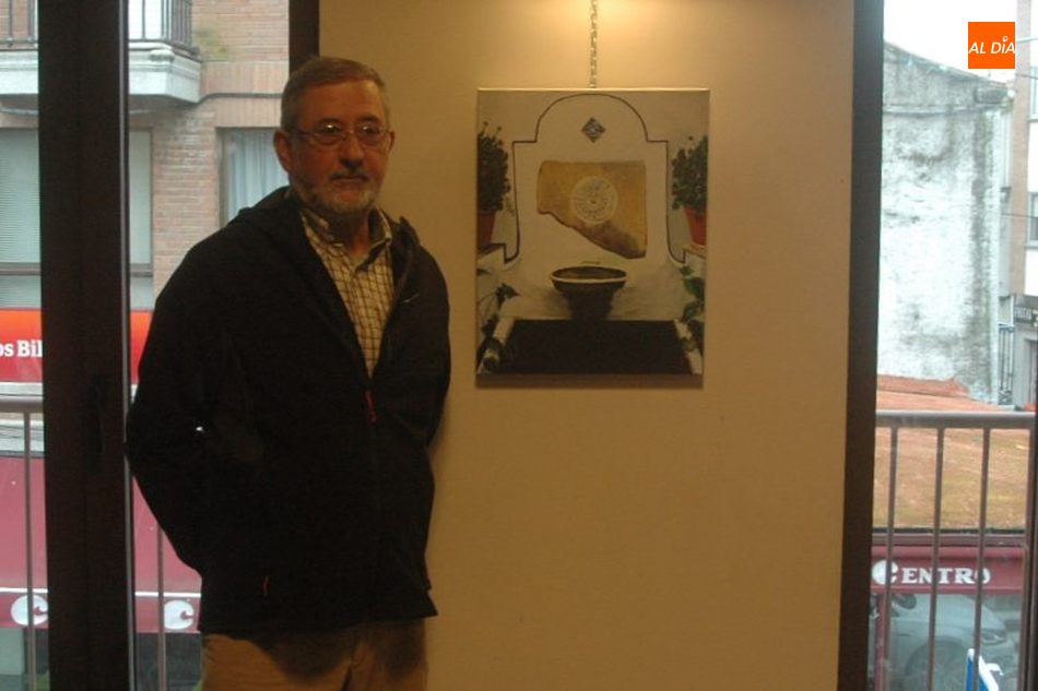 Foto 5 - José Manuel Guarido expone parte de su obra pictórica en la cafetería El Trastero de Vitigudino