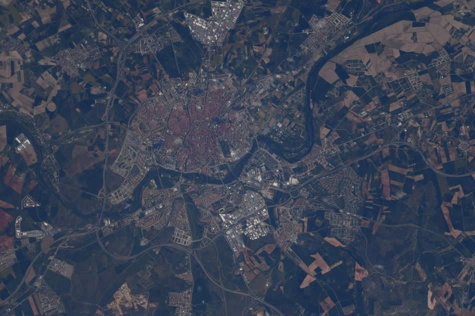 Así es Salamanca desde el espacio - Shane Kimbrough / NASA