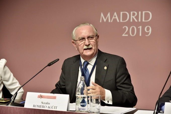 El presidente de la Organización Médica Colegial (OMC), Serafín Romero / Europa Press