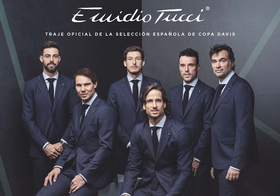 El Corte Inglés viste de Emidio Tucci a los jugadores de la Selección Española de tenis