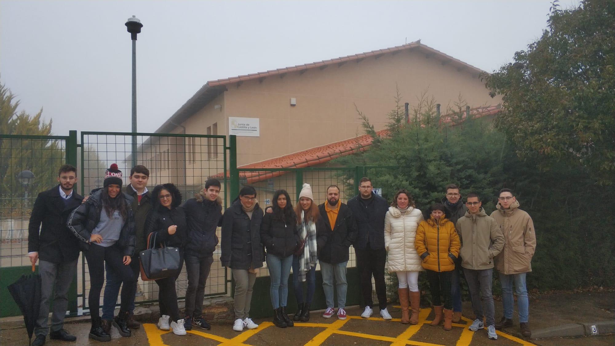 Los miembros de las Juventudes Socialistas visitaron La Alberca el pasado fin de semana