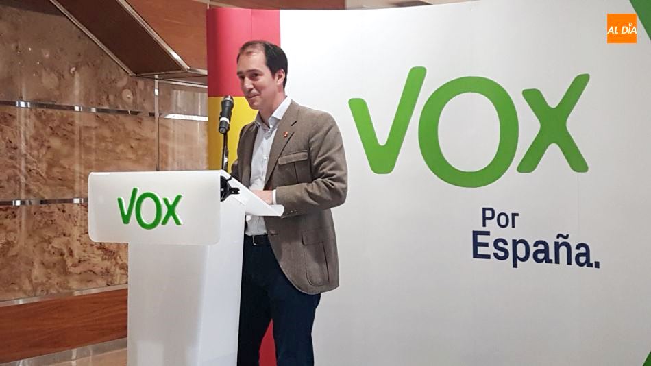 Victor González, candidato de Vox al Congreso en Salamanca