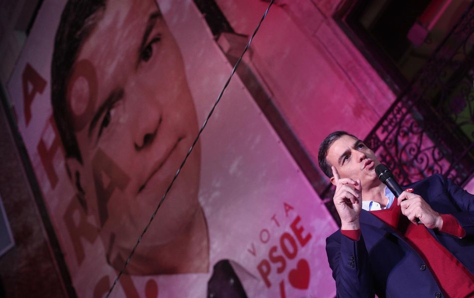 El presidente del Gobierno y líder del PSOE, Pedro Sánchez, actuará con 
