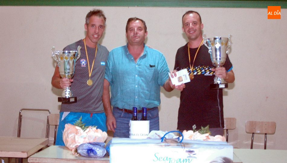 Los ganadores del IX Campeonato de Frontenis de Vitigudino