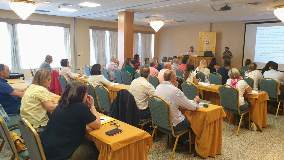 COAG ha celebrado hoy en Salamanca una jornada de formación en materia de seguros agrarios
