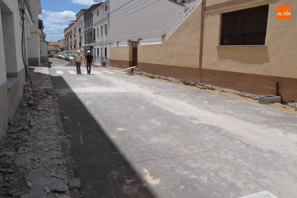 Foto 4 - En marcha las obras de mejora de la accesibilidad de la calle Doctor Fleming  