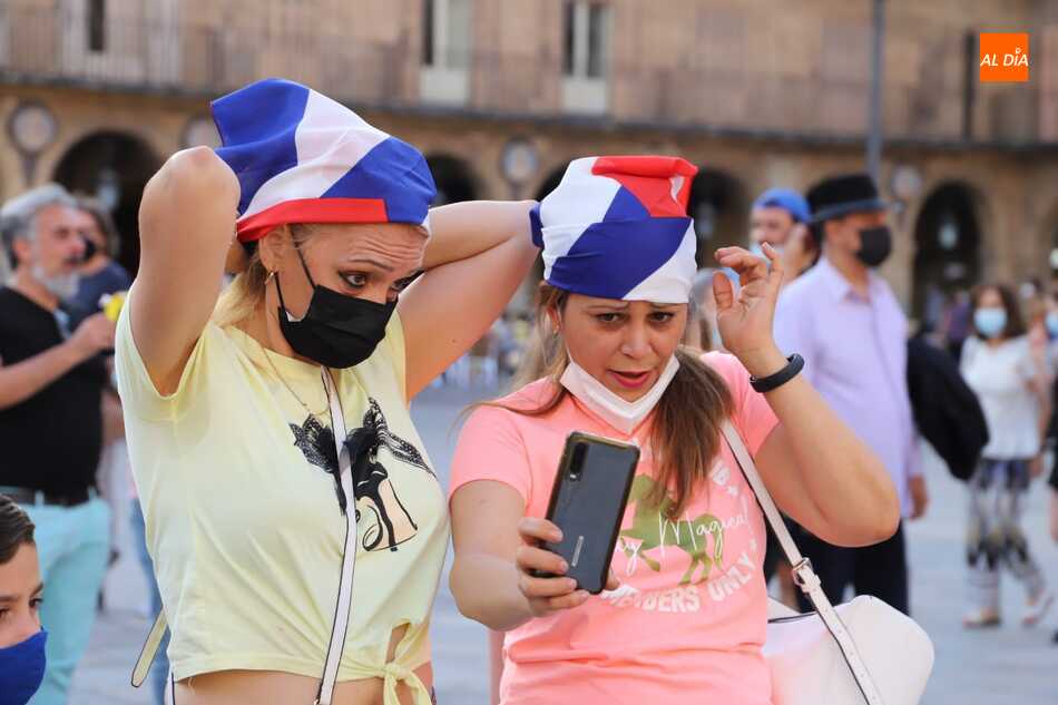 Foto 6 - Cubanos residentes en Salamanca apoyan en la distancia las protestas contra el Gobierno en Cuba  