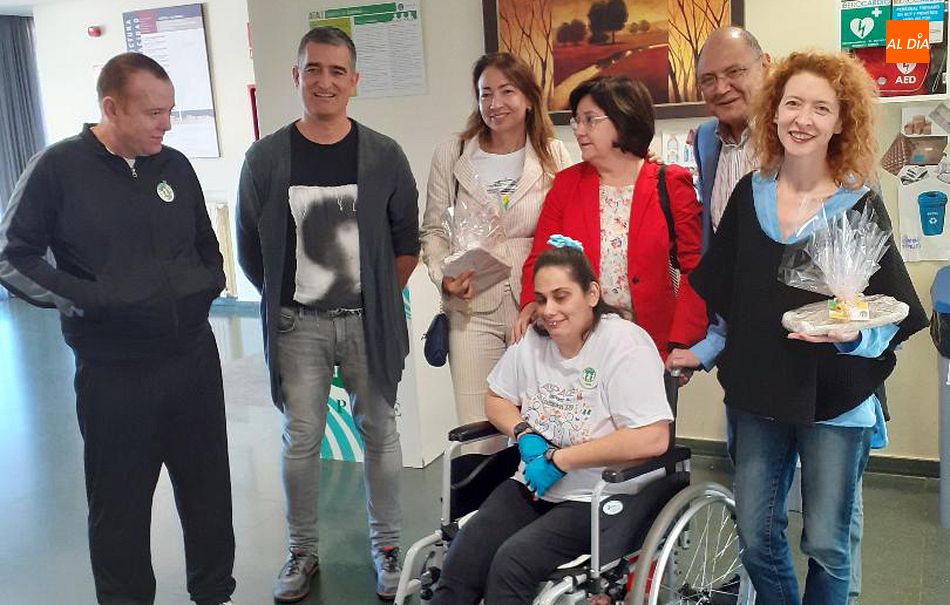 Ana Suárez visitó las dependencias de Aspace en diferentes centro de Salamanca
