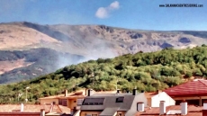 Foto 2 - Controlado un incendio que se originó cerca del casco urbano de Candelario
